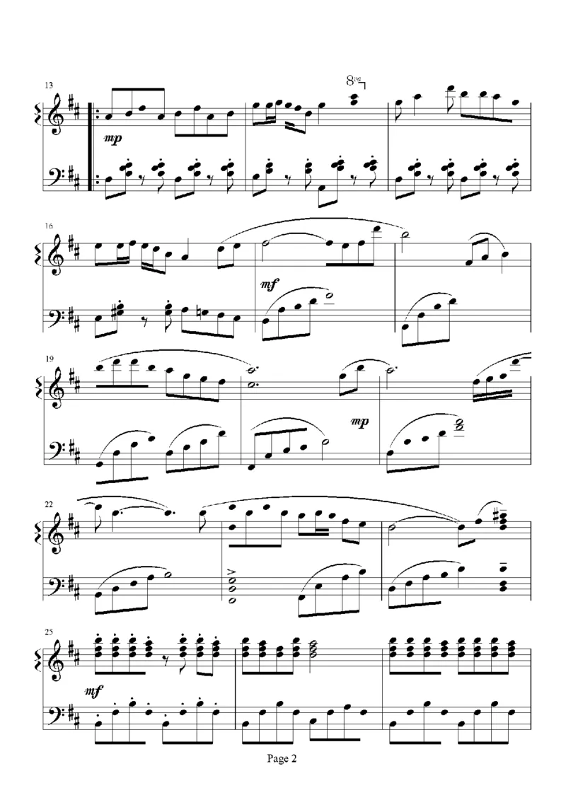 12、邓丽君（105页，共36首）_一万首著名钢琴曲谱哈农贝多芬合集视频教学电子版高清无水印可打印_3流行音乐谱_流行钢琴谱合集形式_高清PDF无水印