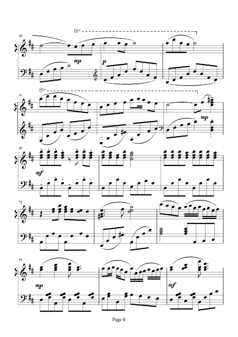 12、邓丽君（105页，共36首）_一万首著名钢琴曲谱哈农贝多芬合集视频教学电子版高清无水印可打印_3流行音乐谱_流行钢琴谱合集形式_高清PDF无水印