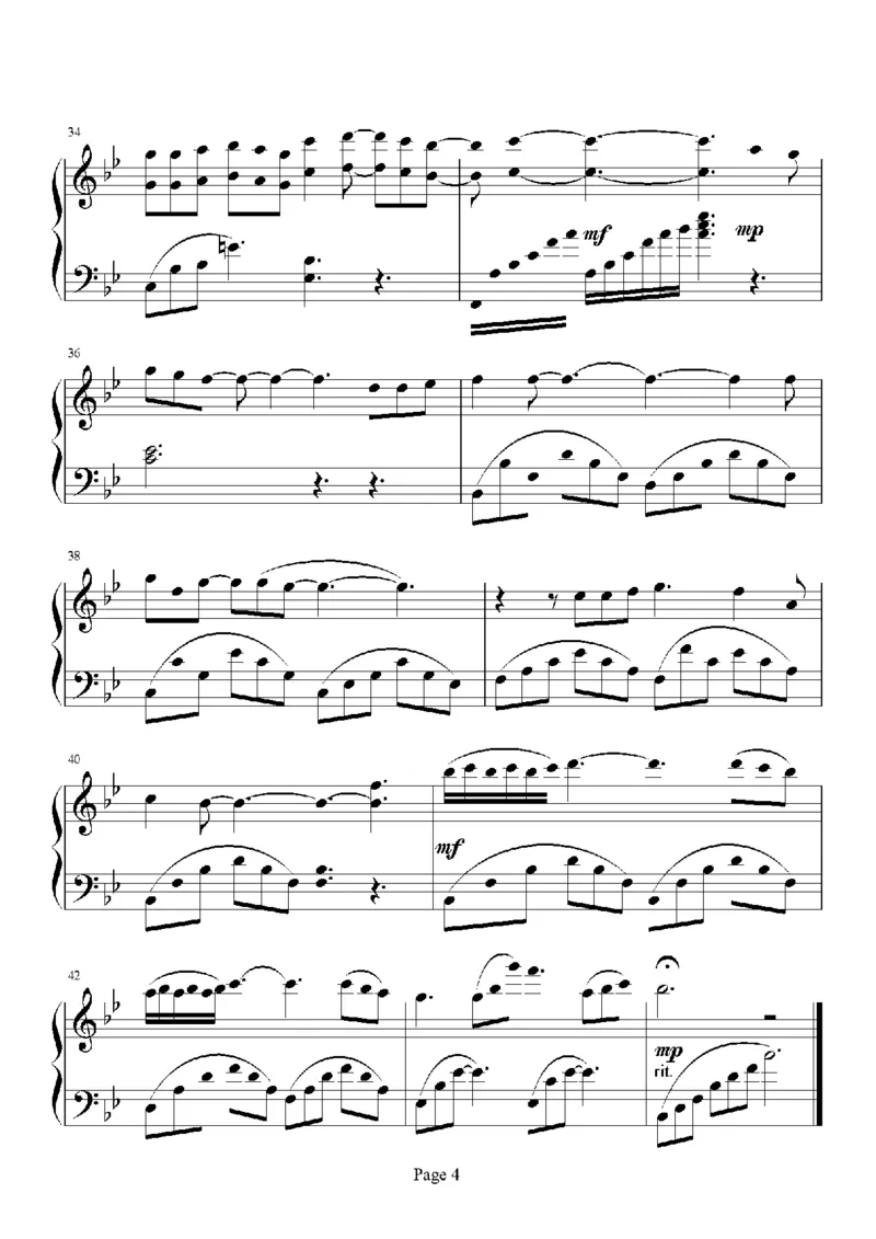 12、邓丽君（105页，共36首）_一万首著名钢琴曲谱哈农贝多芬合集视频教学电子版高清无水印可打印_3流行音乐谱_流行钢琴谱合集形式_高清PDF无水印