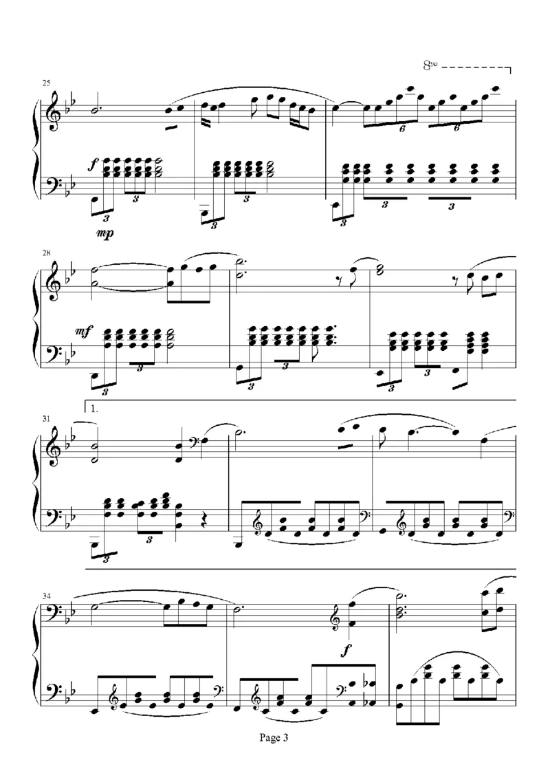 12、邓丽君（105页，共36首）_一万首著名钢琴曲谱哈农贝多芬合集视频教学电子版高清无水印可打印_3流行音乐谱_流行钢琴谱合集形式_高清PDF无水印