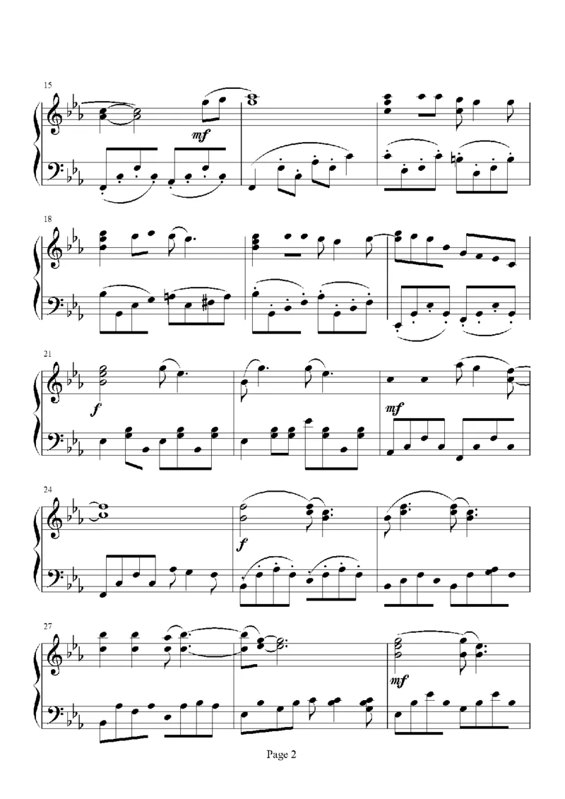 12、邓丽君（105页，共36首）_一万首著名钢琴曲谱哈农贝多芬合集视频教学电子版高清无水印可打印_3流行音乐谱_流行钢琴谱合集形式_高清PDF无水印