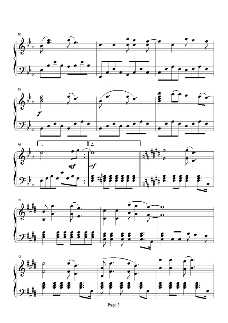 12、邓丽君（105页，共36首）_一万首著名钢琴曲谱哈农贝多芬合集视频教学电子版高清无水印可打印_3流行音乐谱_流行钢琴谱合集形式_高清PDF无水印