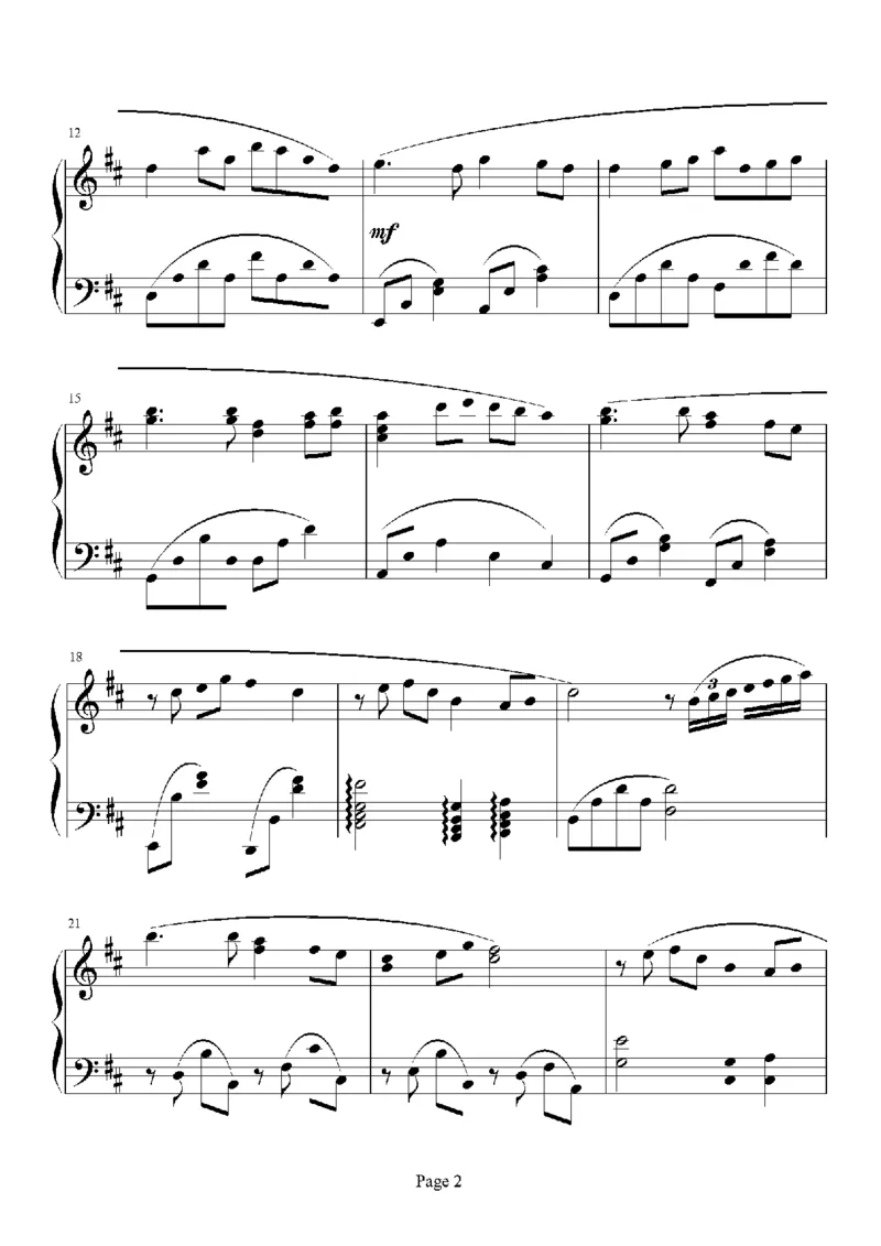 12、邓丽君（105页，共36首）_一万首著名钢琴曲谱哈农贝多芬合集视频教学电子版高清无水印可打印_3流行音乐谱_流行钢琴谱合集形式_高清PDF无水印