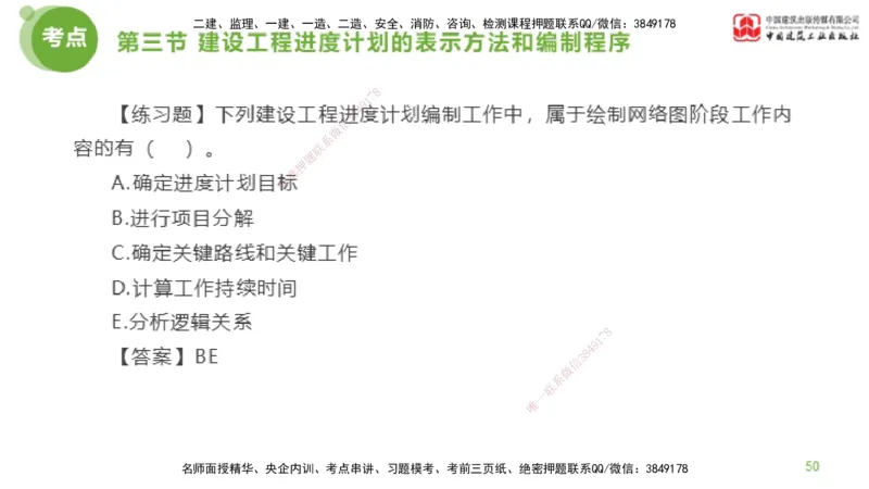 02节监理工程师目标控制超强周练（01.16）_监理工程师_2025监理工程师_2025年监理工程师SVIP_2025年监理土建控制SVIP_03-习题精析✿实战特训✿模考通关_讲义