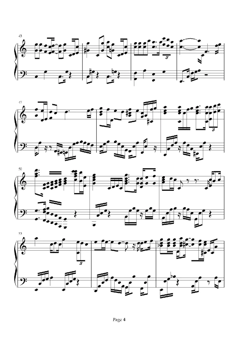 13、张惠妹（100页，共20首）_一万首著名钢琴曲谱哈农贝多芬合集视频教学电子版高清无水印可打印_3流行音乐谱_流行钢琴谱合集形式_高清PDF无水印