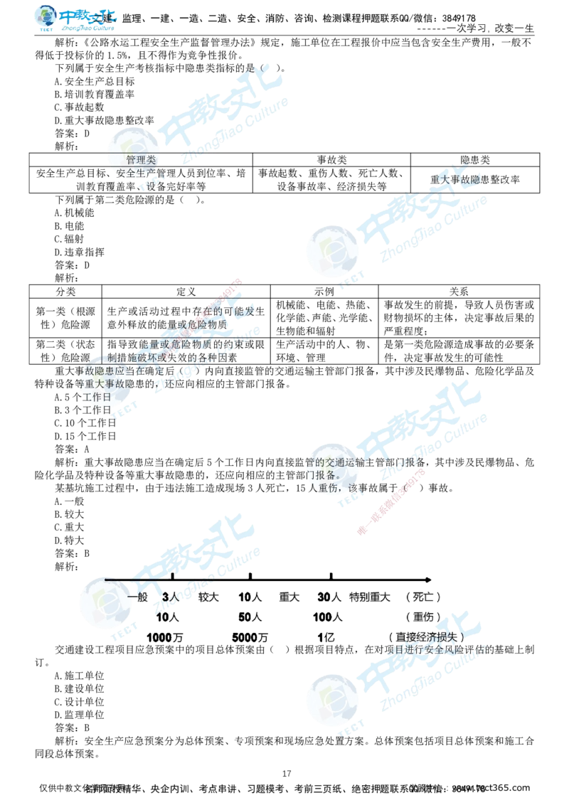 02.2025-监理-目标控制（交通）-错题陷阱-打印版讲义_监理工程师_2025监理工程师_2025年监理工程师SVIP_2025年监理交通控制SVIP_03-习题精析✿实战特训✿模考通关_课程讲义
