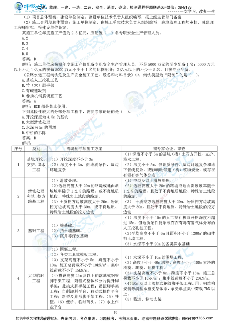 02.2025-监理-目标控制（交通）-错题陷阱-打印版讲义_监理工程师_2025监理工程师_2025年监理工程师SVIP_2025年监理交通控制SVIP_03-习题精析✿实战特训✿模考通关_课程讲义