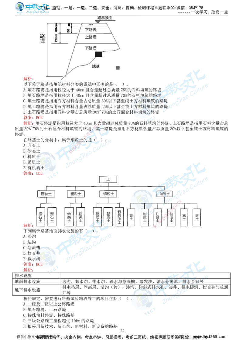 02.2025-监理-目标控制（交通）-错题陷阱-打印版讲义_监理工程师_2025监理工程师_2025年监理工程师SVIP_2025年监理交通控制SVIP_03-习题精析✿实战特训✿模考通关_课程讲义