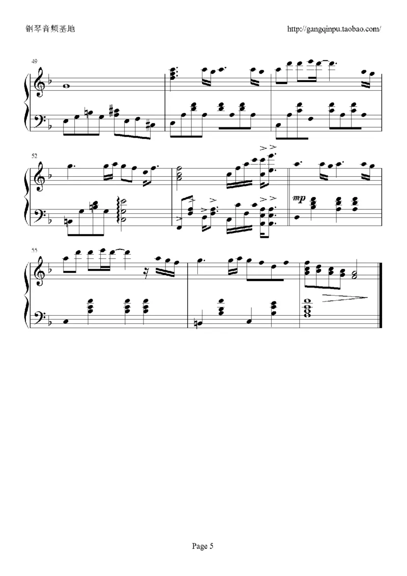 07、张国荣（96页，共23首）_一万首著名钢琴曲谱哈农贝多芬合集视频教学电子版高清无水印可打印_3流行音乐谱_流行钢琴谱合集形式_高清PDF无水印