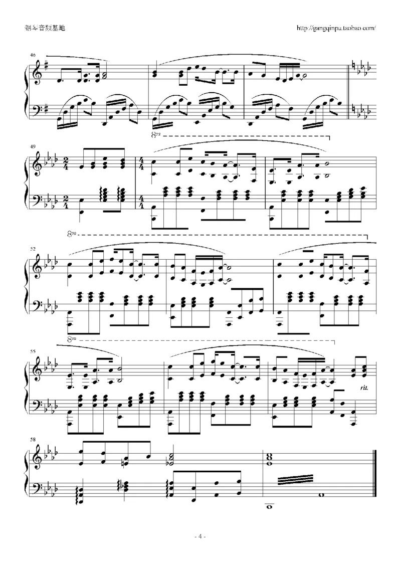 07、张国荣（96页，共23首）_一万首著名钢琴曲谱哈农贝多芬合集视频教学电子版高清无水印可打印_3流行音乐谱_流行钢琴谱合集形式_高清PDF无水印