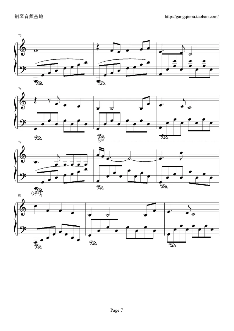 07、张国荣（96页，共23首）_一万首著名钢琴曲谱哈农贝多芬合集视频教学电子版高清无水印可打印_3流行音乐谱_流行钢琴谱合集形式_高清PDF无水印