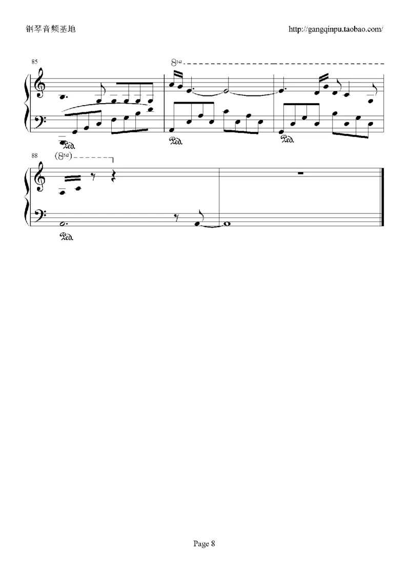 07、张国荣（96页，共23首）_一万首著名钢琴曲谱哈农贝多芬合集视频教学电子版高清无水印可打印_3流行音乐谱_流行钢琴谱合集形式_高清PDF无水印