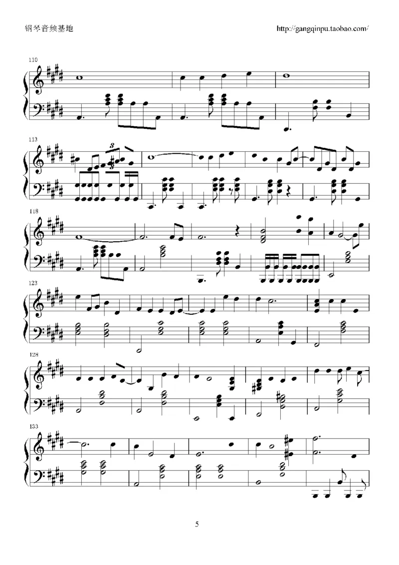 07、张国荣（96页，共23首）_一万首著名钢琴曲谱哈农贝多芬合集视频教学电子版高清无水印可打印_3流行音乐谱_流行钢琴谱合集形式_高清PDF无水印