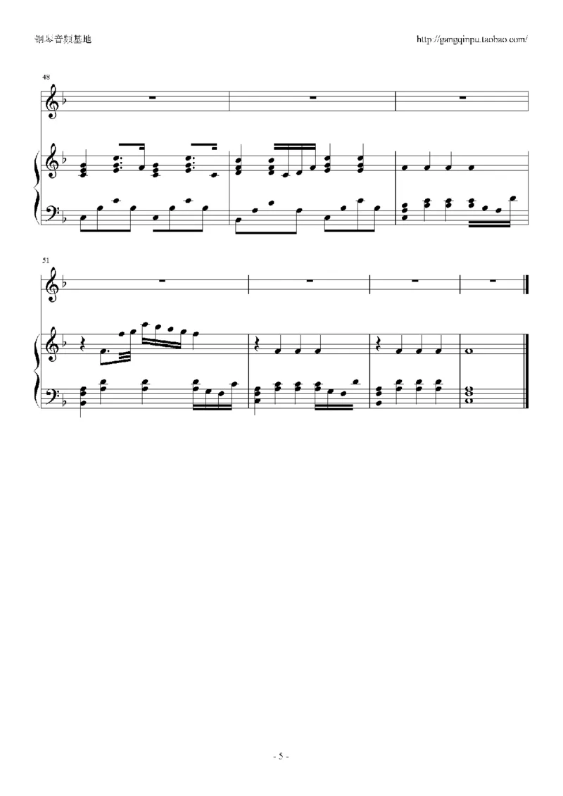 07、张国荣（96页，共23首）_一万首著名钢琴曲谱哈农贝多芬合集视频教学电子版高清无水印可打印_3流行音乐谱_流行钢琴谱合集形式_高清PDF无水印