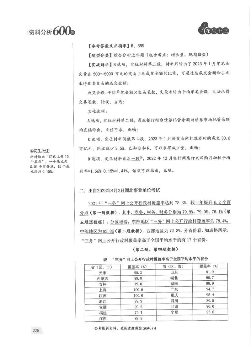 解析篇_2026考公资料_花生十三合集_旗舰班-国考（2026版）花生十三旗舰班（花生行测+飞扬申论）⭐⭐⭐_电子资料（讲义+题本）_刷题题本_资料分析600题