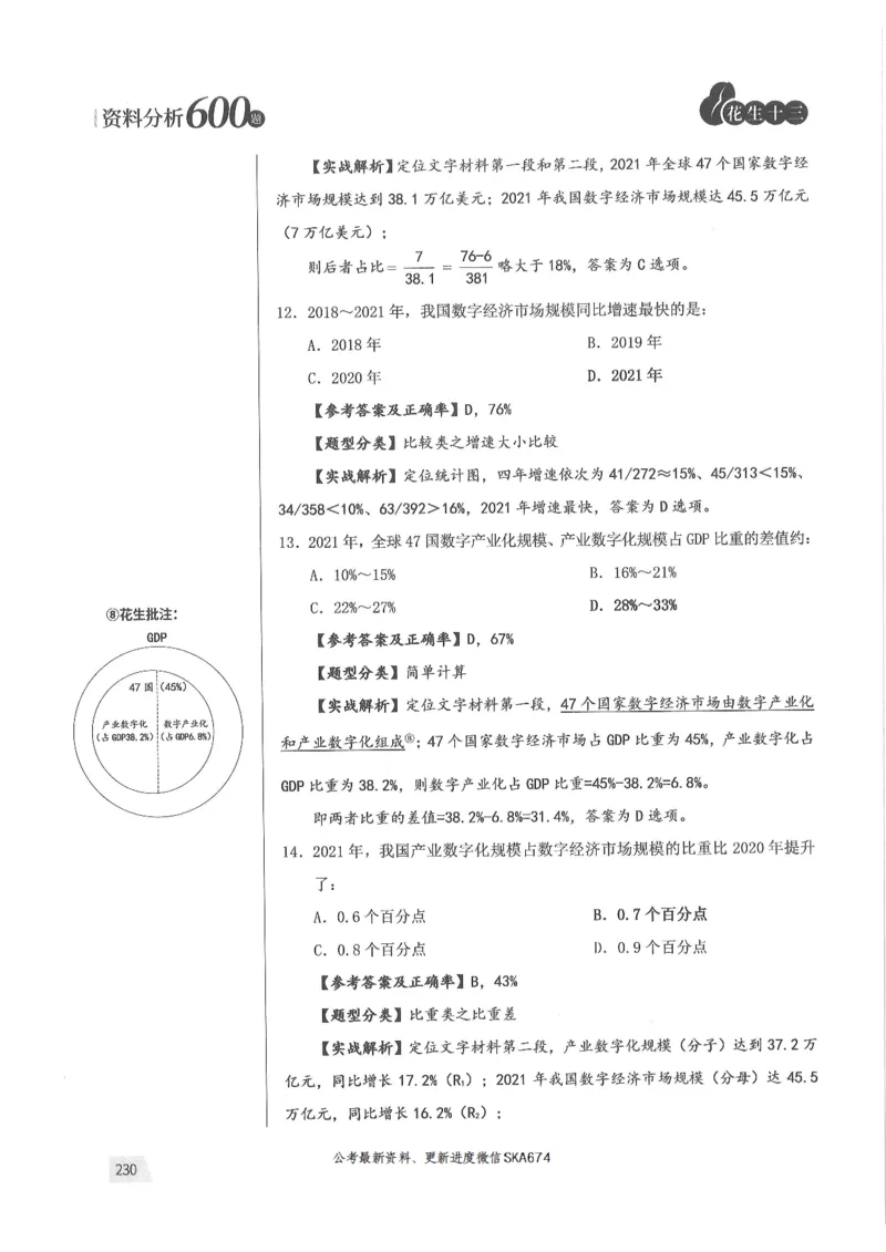 解析篇_2026考公资料_花生十三合集_旗舰班-国考（2026版）花生十三旗舰班（花生行测+飞扬申论）⭐⭐⭐_电子资料（讲义+题本）_刷题题本_资料分析600题