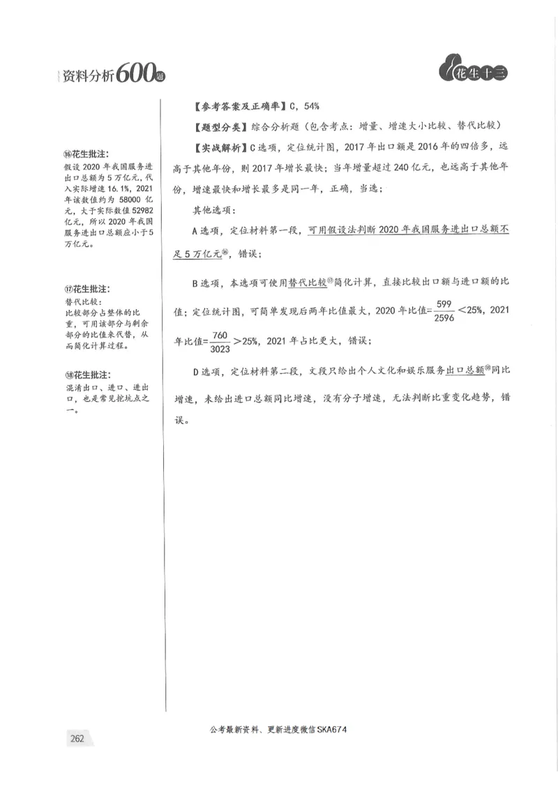 解析篇_2026考公资料_花生十三合集_旗舰班-国考（2026版）花生十三旗舰班（花生行测+飞扬申论）⭐⭐⭐_电子资料（讲义+题本）_刷题题本_资料分析600题