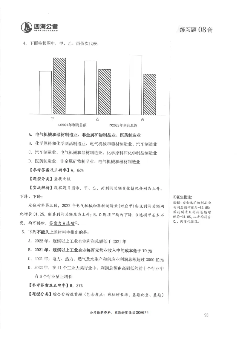 解析篇_2026考公资料_花生十三合集_旗舰班-国考（2026版）花生十三旗舰班（花生行测+飞扬申论）⭐⭐⭐_电子资料（讲义+题本）_刷题题本_资料分析600题