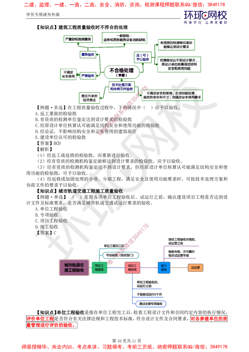 12.质量：精题必练（七）_监理工程师_2025监理工程师_2025年监理工程师SVIP_2025年监理土建控制SVIP_03-习题精析✿实战特训✿模考通关_12-控制《精题必练班》李娜HQ推荐