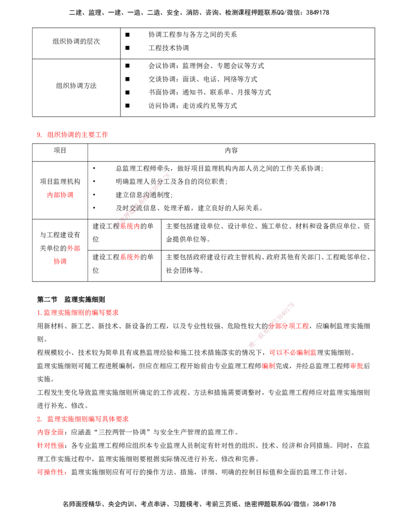 08-第七章-监理规划与监理实施细则_监理工程师_2025监理工程师_2025年监理工程师SVIP_2025年监理概论法规SVIP_04-冲刺串讲✿考点强化✿小灶集训_讲义