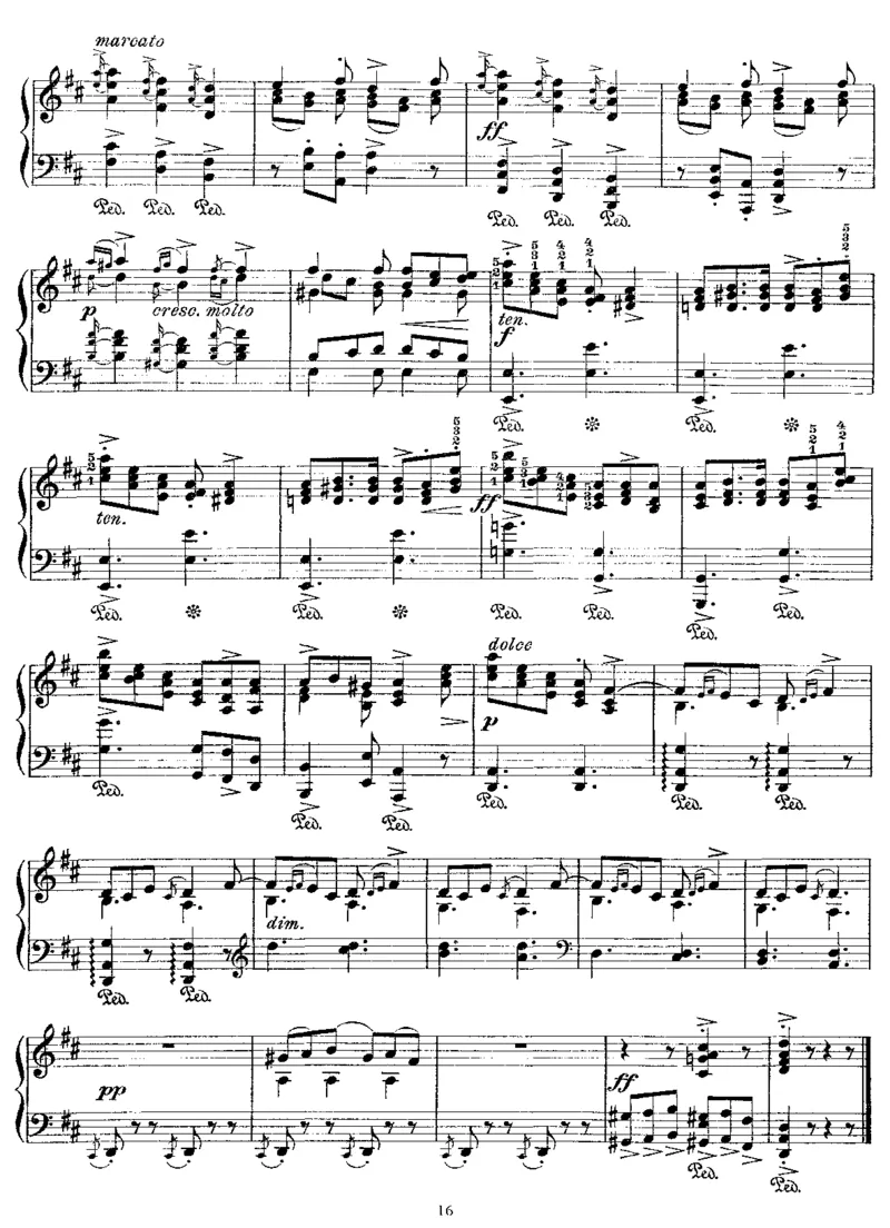 17NorwegianPeasantDances,Op72_一万首著名钢琴曲谱哈农贝多芬合集视频教学电子版高清无水印可打印_1古典钢琴知名音乐家谱_格里格钢琴谱全集_其他