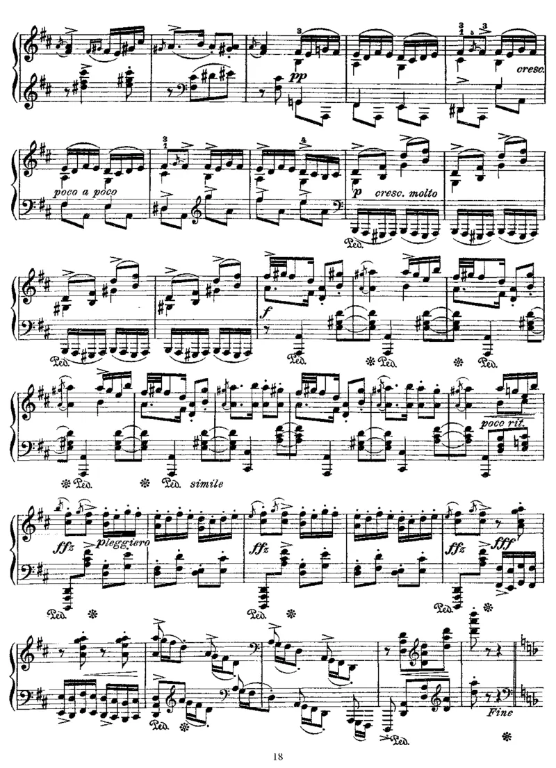 17NorwegianPeasantDances,Op72_一万首著名钢琴曲谱哈农贝多芬合集视频教学电子版高清无水印可打印_1古典钢琴知名音乐家谱_格里格钢琴谱全集_其他