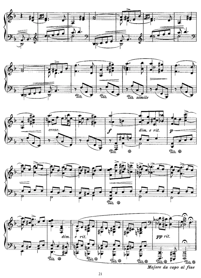 17NorwegianPeasantDances,Op72_一万首著名钢琴曲谱哈农贝多芬合集视频教学电子版高清无水印可打印_1古典钢琴知名音乐家谱_格里格钢琴谱全集_其他