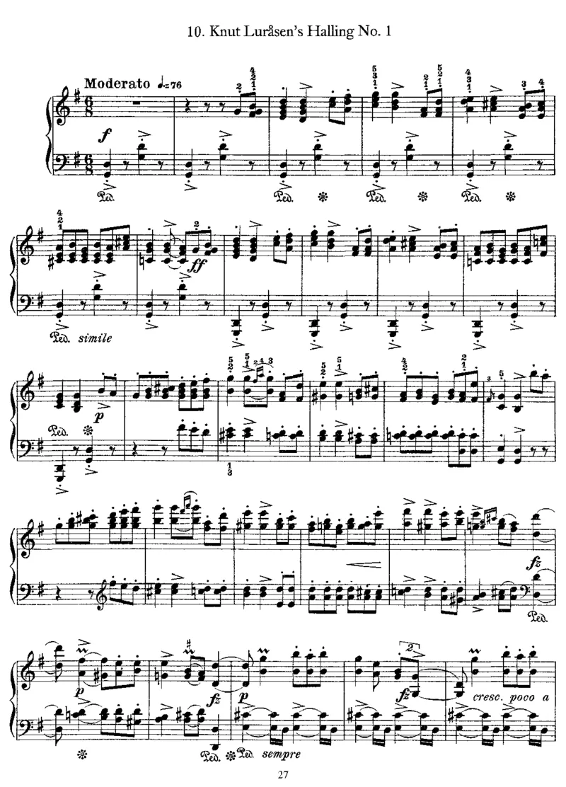 17NorwegianPeasantDances,Op72_一万首著名钢琴曲谱哈农贝多芬合集视频教学电子版高清无水印可打印_1古典钢琴知名音乐家谱_格里格钢琴谱全集_其他