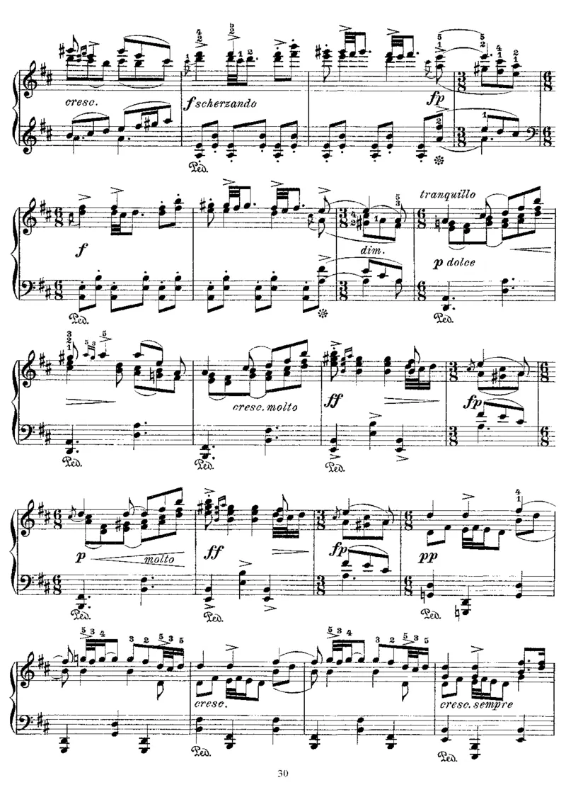 17NorwegianPeasantDances,Op72_一万首著名钢琴曲谱哈农贝多芬合集视频教学电子版高清无水印可打印_1古典钢琴知名音乐家谱_格里格钢琴谱全集_其他