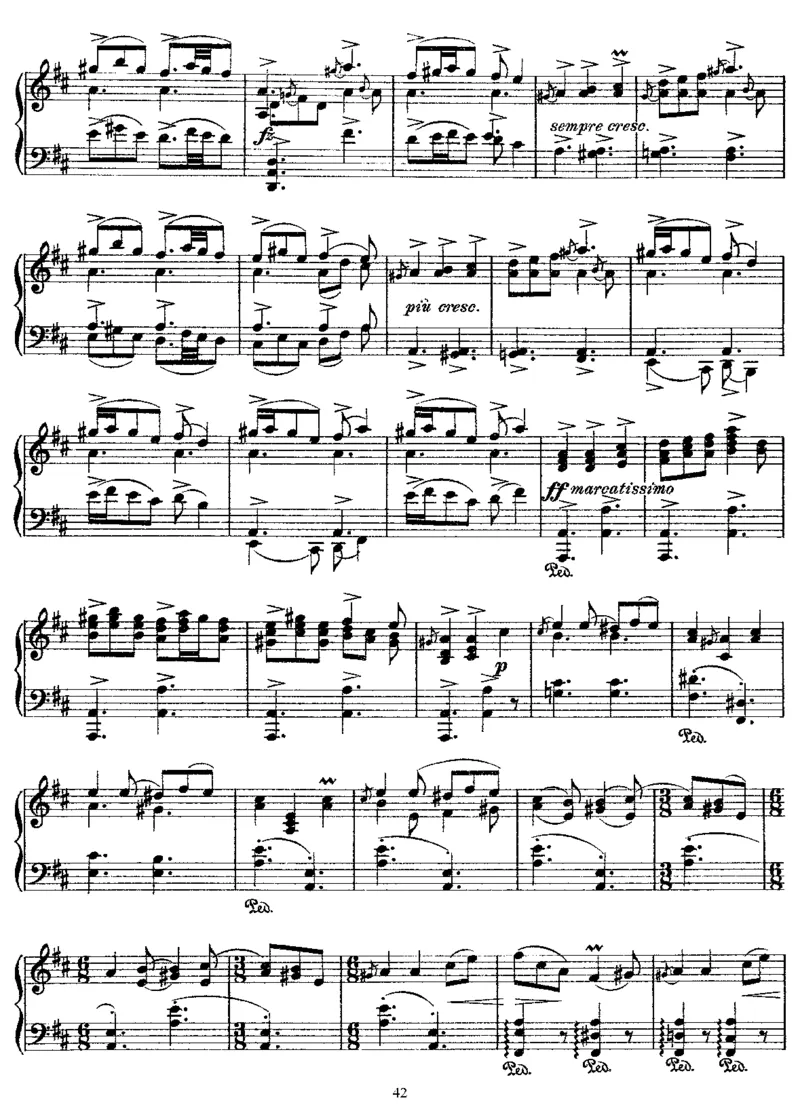 17NorwegianPeasantDances,Op72_一万首著名钢琴曲谱哈农贝多芬合集视频教学电子版高清无水印可打印_1古典钢琴知名音乐家谱_格里格钢琴谱全集_其他