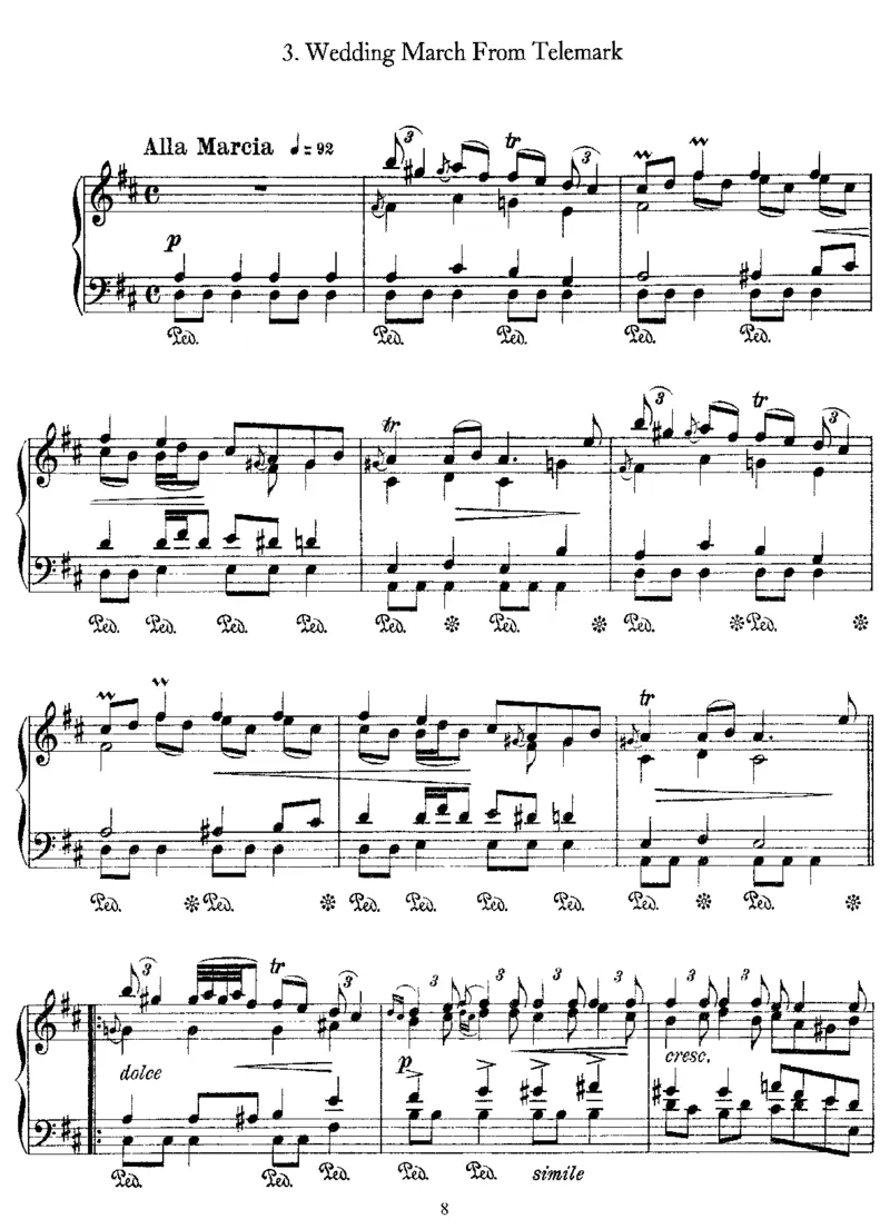 17NorwegianPeasantDances,Op72_一万首著名钢琴曲谱哈农贝多芬合集视频教学电子版高清无水印可打印_1古典钢琴知名音乐家谱_格里格钢琴谱全集_其他