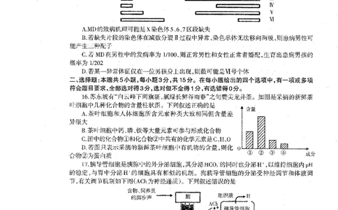 2024届辽宁省部分学校高三下学期扣题卷（二）生物试题_2024年5月_01按日期_10号_2024届辽宁省高考扣题（二）_2024届辽宁省部分学校高三下学期扣题卷（二）生物试题