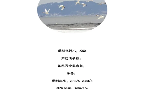 职业生涯规划书(中药学)_E6-职业规划_44医学专业