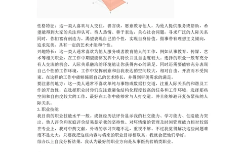 职业生涯规划书(中药学)_E6-职业规划_44医学专业