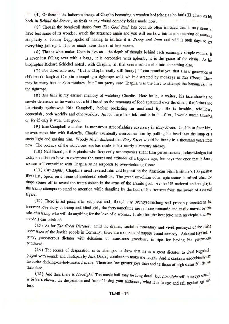 预测第四套_2025专四专八真题及备考资料_2009-2024专八真题+备考资料_24专八预测押题卷_专八预测卷5套_预测卷