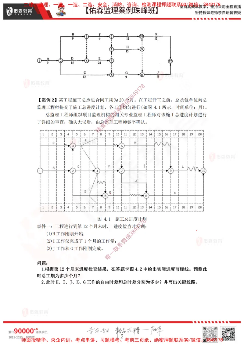 1月8日佑森监理案例珠峰班VIP作业_监理工程师_2025监理工程师_2025年监理工程师SVIP_2025年监理土建案例SVIP_02-基础精讲✿高端面授✿深度强化