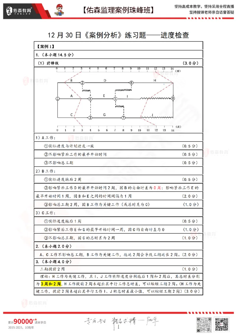 12月30日佑森监理案例珠峰班VIP作业答案_监理工程师_2025监理工程师_2025年监理工程师SVIP_2025年监理土建案例SVIP_02-基础精讲✿高端面授✿深度强化