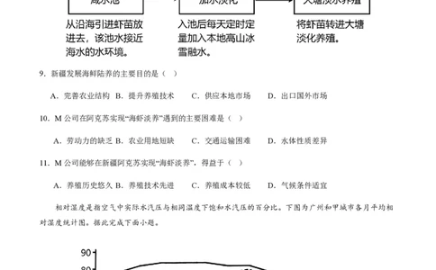 黄金卷04（原卷版）-赢在高考&middot;黄金8卷备战2024年高考地理模拟卷（浙江专用）_2024高考押题卷_92024赢在高考全系列_（通用版）2024《赢在高考&middot;黄金预测卷》（九科全）各八套