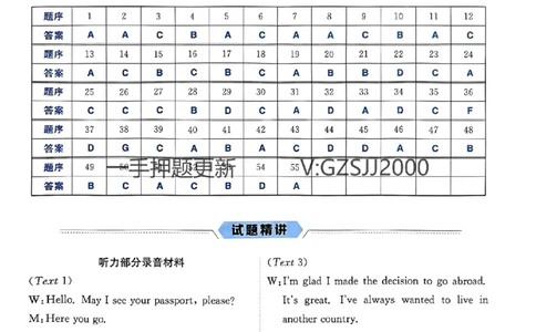 预测卷英语答案_2024高考押题卷_52024金太阳全系列_（新高考版）jty临考预测押题密卷_预测卷答案