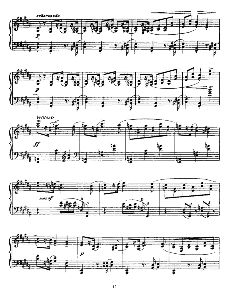 10Pieces,Op12_一万首著名钢琴曲谱哈农贝多芬合集视频教学电子版高清无水印可打印_1古典钢琴知名音乐家谱_普罗科菲耶夫钢琴谱全集_钢琴小品集