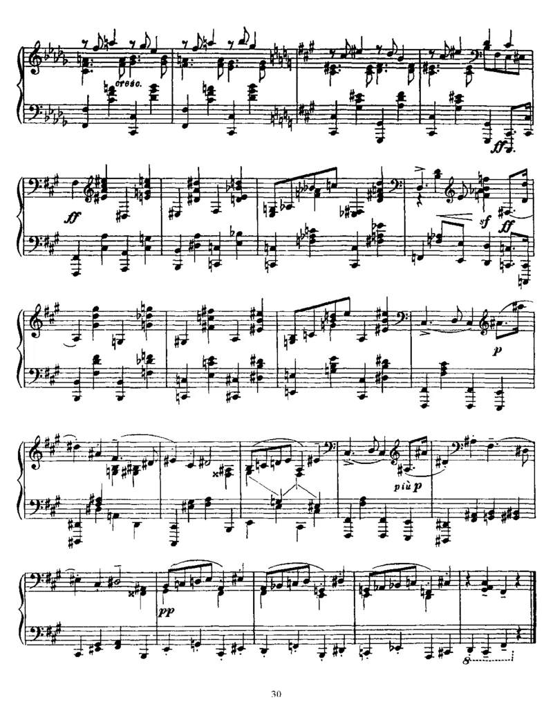 10Pieces,Op12_一万首著名钢琴曲谱哈农贝多芬合集视频教学电子版高清无水印可打印_1古典钢琴知名音乐家谱_普罗科菲耶夫钢琴谱全集_钢琴小品集