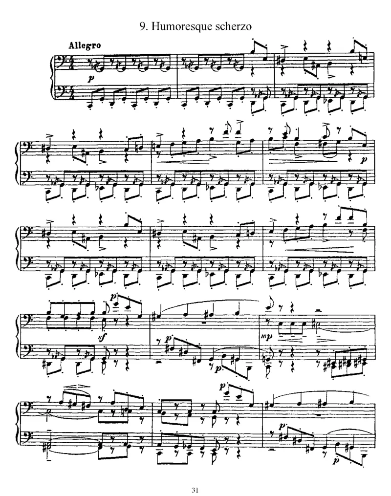 10Pieces,Op12_一万首著名钢琴曲谱哈农贝多芬合集视频教学电子版高清无水印可打印_1古典钢琴知名音乐家谱_普罗科菲耶夫钢琴谱全集_钢琴小品集