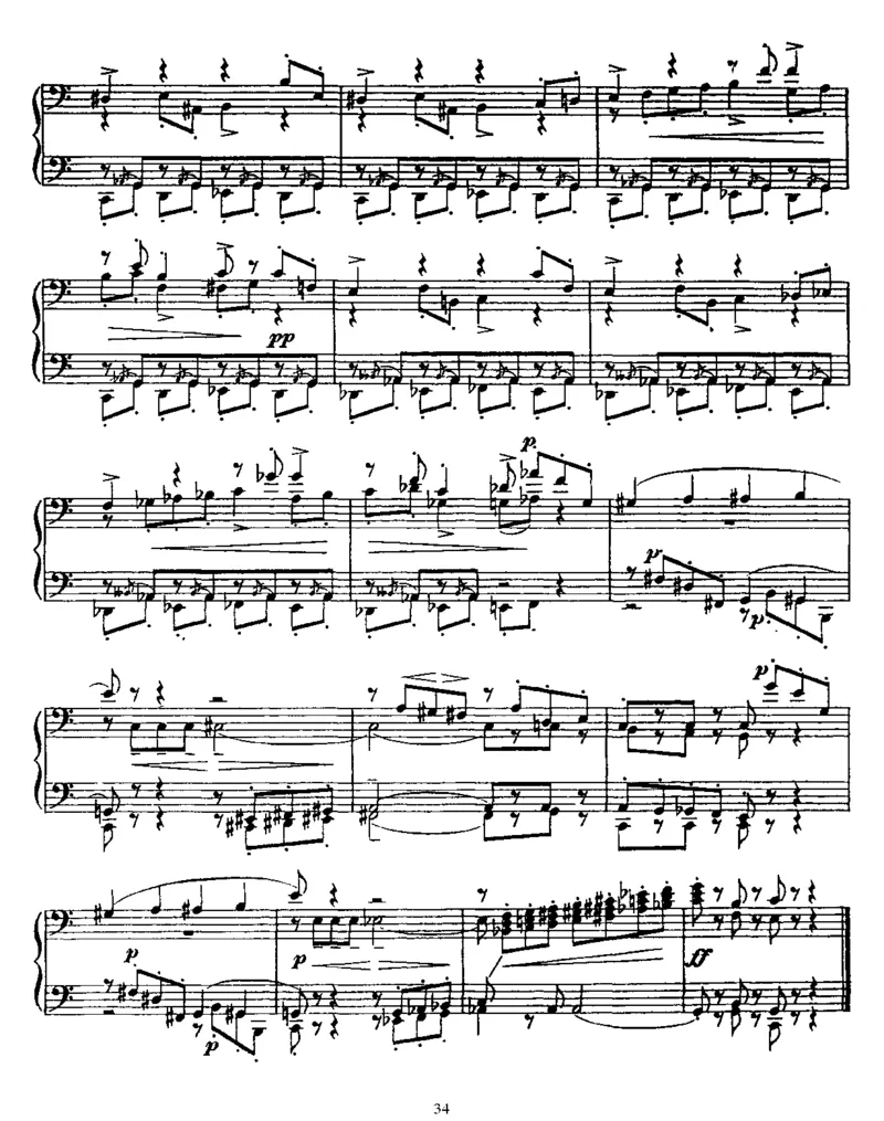 10Pieces,Op12_一万首著名钢琴曲谱哈农贝多芬合集视频教学电子版高清无水印可打印_1古典钢琴知名音乐家谱_普罗科菲耶夫钢琴谱全集_钢琴小品集