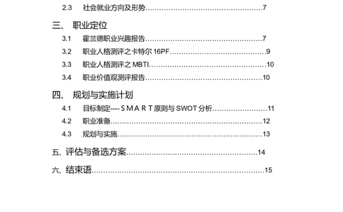 电力专业大学生职业生涯规划设计_E6-职业规划_30电力专业