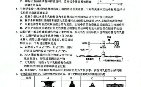 2024届陕西省宝鸡市高三下学期第二次模拟考试理科综合试题_2024年3月_013月合集_2024届陕西省宝鸡市高三下学期高考模拟检测(二)