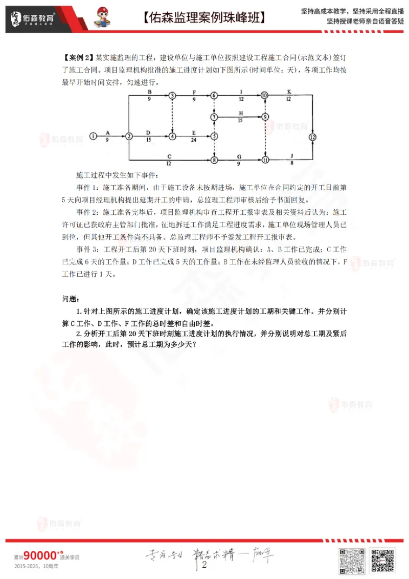 12月30日佑森监理案例珠峰班VIP作业_监理工程师_2025监理工程师_2025年监理工程师SVIP_2025年监理土建案例SVIP_02-基础精讲✿高端面授✿深度强化