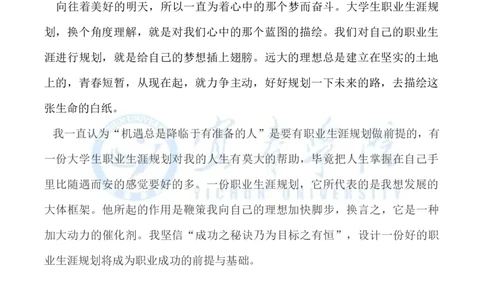 美术生职业生涯规划书_E6-职业规划_32美术专业