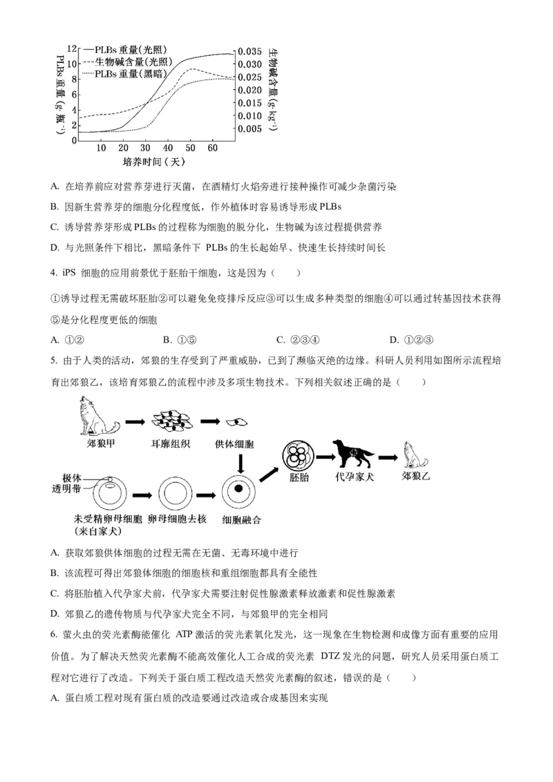 辽宁省本溪市县级重点高中协作体2023-2024学年高二下学期7月期末考试生物Word版含解析(1)_8月_240807辽宁省本溪市县级重点高中协作体2023-2024学年高二下学期7月期末考试