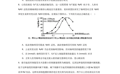 黄金卷04（原卷版）-赢在高考&middot;黄金8卷备战2024年高考生物模拟卷（黑龙江专用）_2024高考押题卷_92024赢在高考全系列_赢在高考&middot;黄金8卷备战2024年高考生物模拟卷
