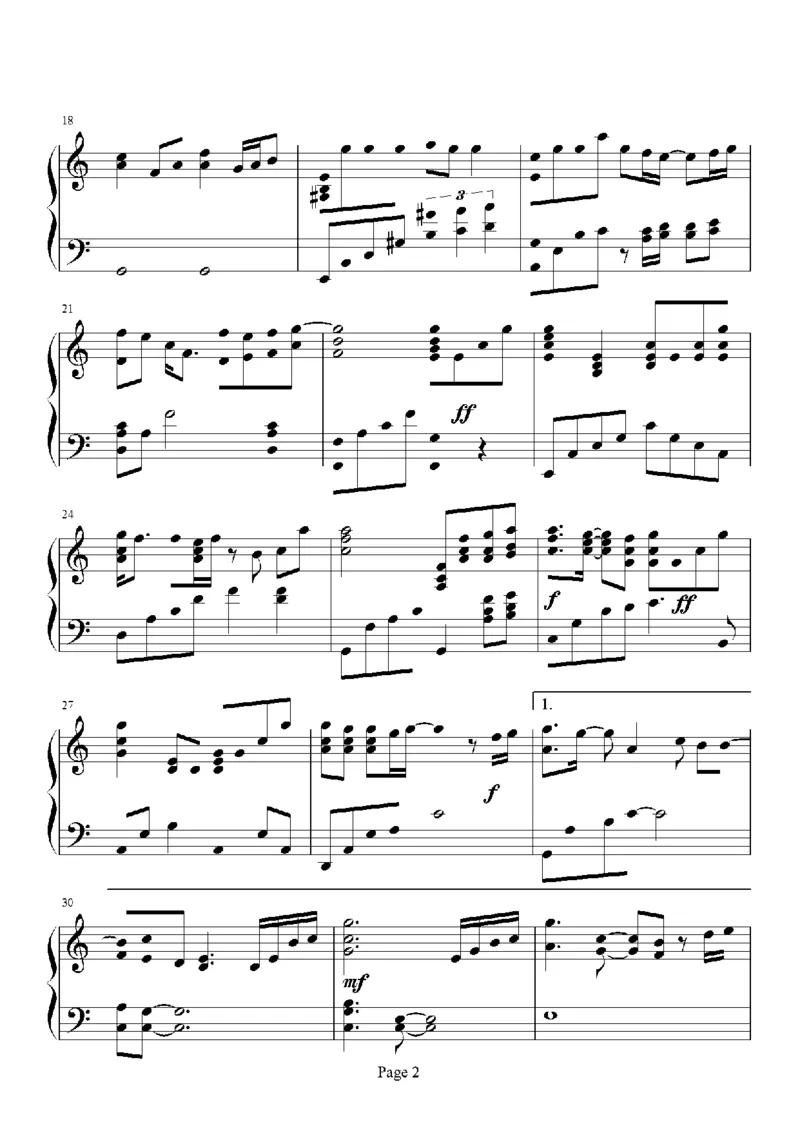 10、孙楠（48页，共14首）_一万首著名钢琴曲谱哈农贝多芬合集视频教学电子版高清无水印可打印_3流行音乐谱_流行钢琴谱合集形式_高清PDF无水印